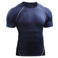 Men's Compression T-Shirt 2025 – Quick Dry Athletic Gym Workout Shirt
