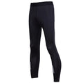 VANSYDICAL Men's Compression Pants – Reflective Striped Basketball Leggings