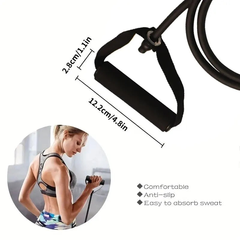 Resistance Bands With Handles – Strength Training Equipment for Home & Gym