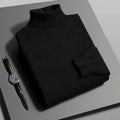 Men's Slim Fit Knitted Turtleneck Sweater