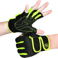 Clearance_MOREOK Workout Gym Gloves Men Women,3MM SBR Pads,Half Finger Weight Lifting Exercise Fitness Gloves for Training,Pull