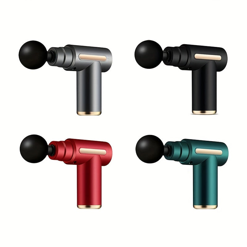 Fascia Electric Massager Gun, Deep Tissue Percussion Electric Muscle Massager, Portable Handheld Motor, Relieves Muscle Tension, For Sports Gym