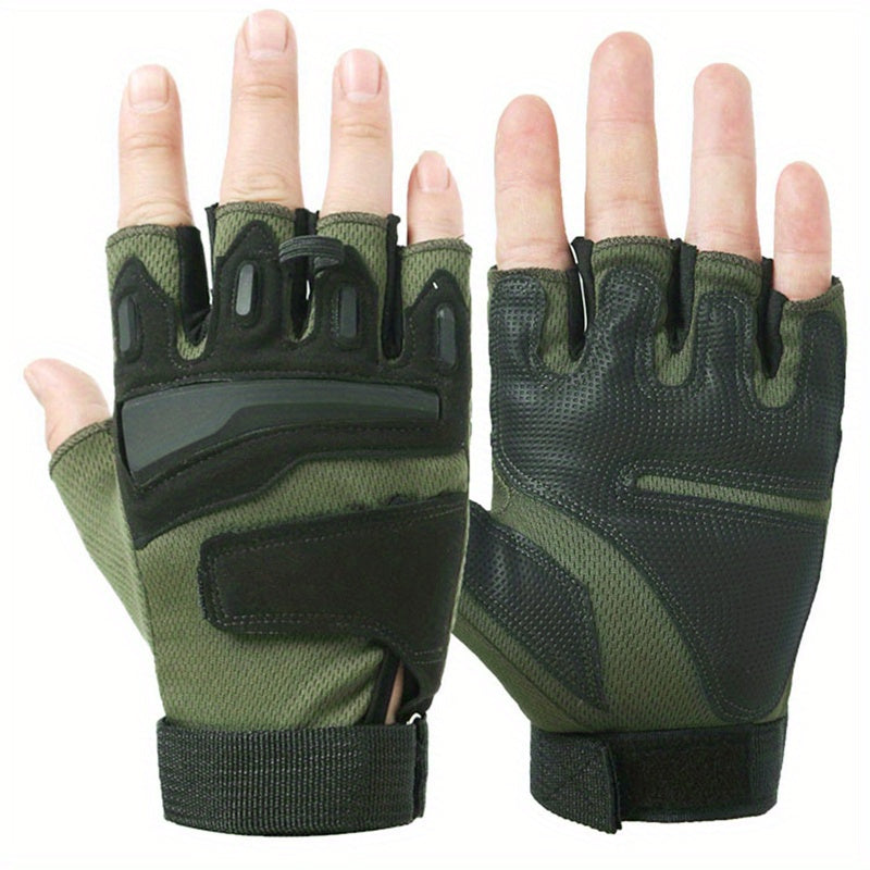 Pair Half Finger Anti-slip Breathable Gym Fitness Cycling Outdoor Sports Gloves for Men and Women