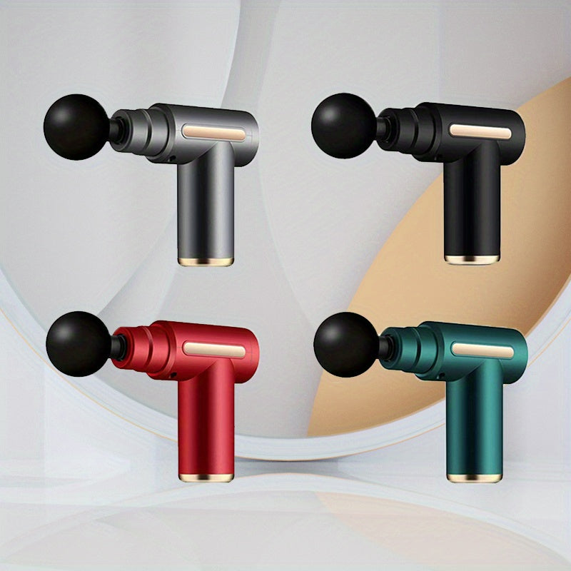 Fascia Electric Massager Gun, Deep Tissue Percussion Electric Muscle Massager, Portable Handheld Motor, Relieves Muscle Tension, For Sports Gym