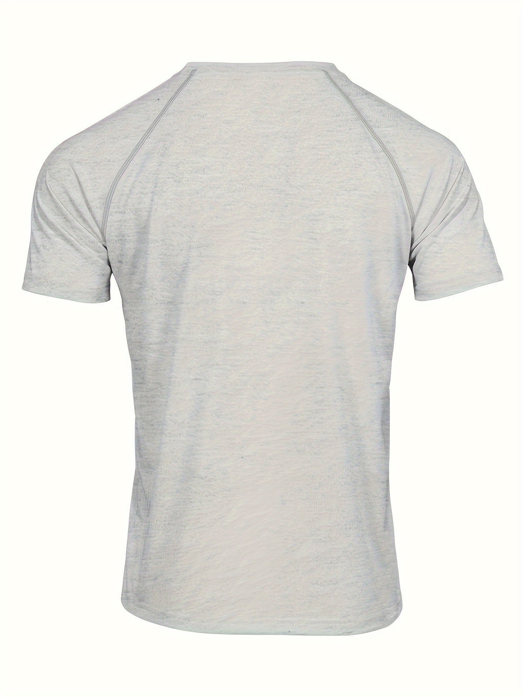 2-Piece Men's Solid Summer Workout Co-ord Set - Quick-Drying, Breathable, Crew Neck T-Shirt & Drawstring Shorts with Pockets, Moisture-Wicking, Lightweight, Comfortable, Perfect for Fitness, Gym, Running, Outdoor Activities