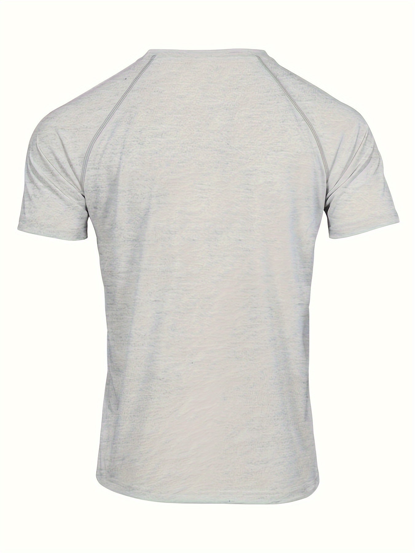 2-Piece Men's Solid Summer Workout Co-ord Set - Quick-Drying, Breathable, Crew Neck T-Shirt & Drawstring Shorts with Pockets, Moisture-Wicking, Lightweight, Comfortable, Perfect for Fitness, Gym, Running, Outdoor Activities