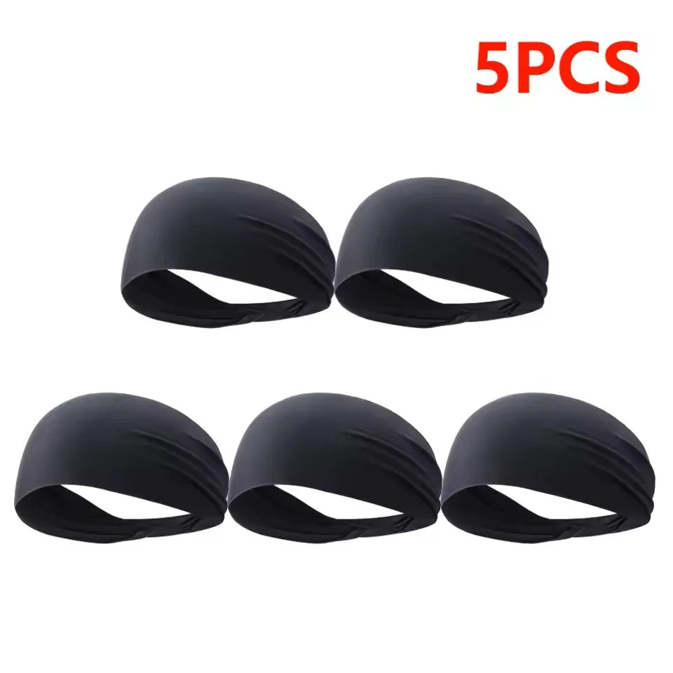 Anti-Slip Sports Headbands – Quick Dry Sweat Absorption Workout Headband