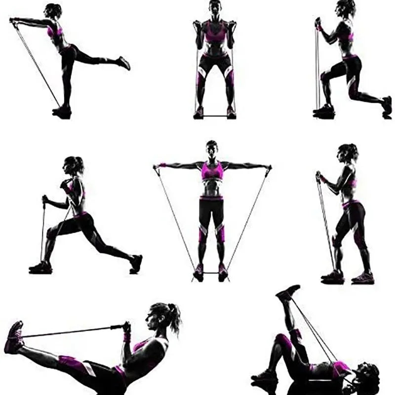 Resistance Bands With Handles – Strength Training Equipment for Home & Gym