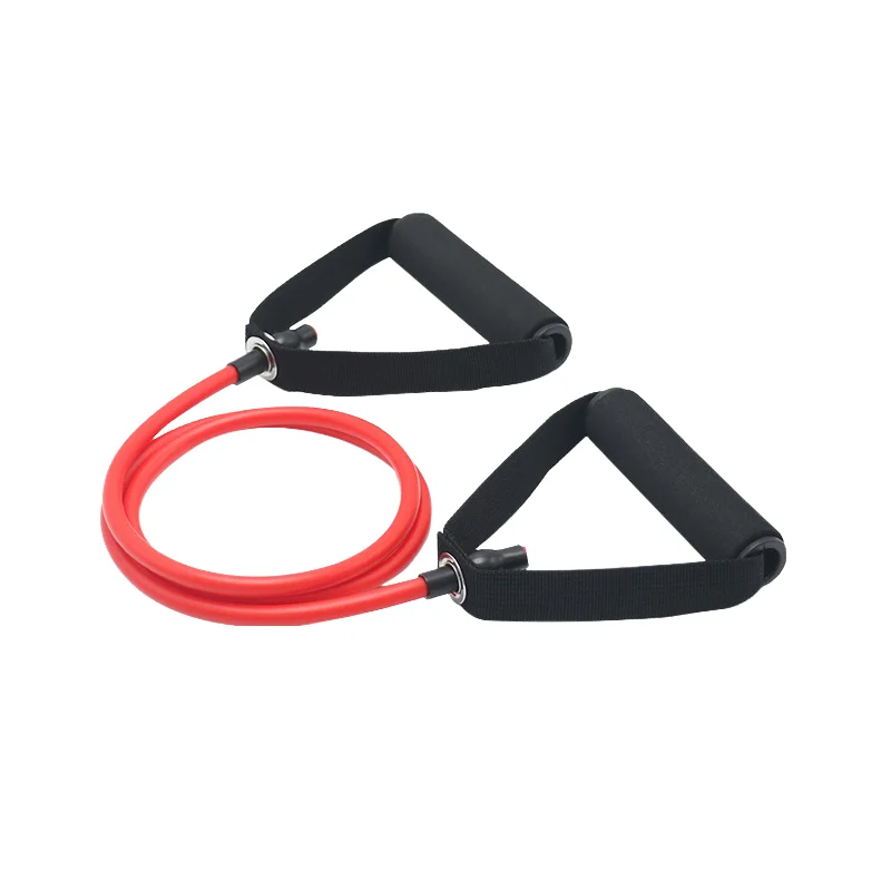 5 Levels Pull Rope Fitness Elastic Bands Resistance Bands with Handles Training Exercise Tube Band  Workouts Strength Equipment