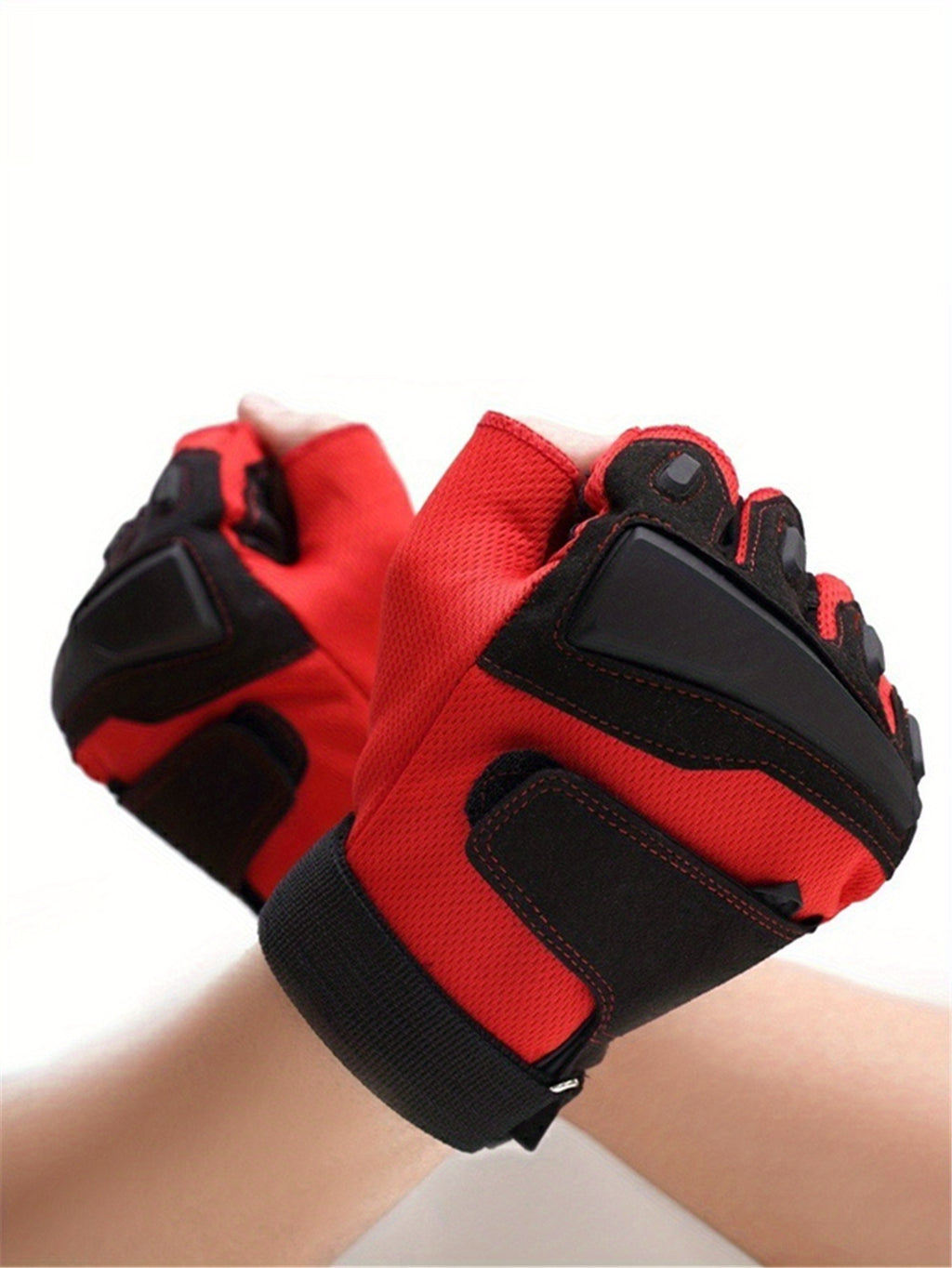Pair Half Finger Anti-slip Breathable Gym Fitness Cycling Outdoor Sports Gloves for Men and Women