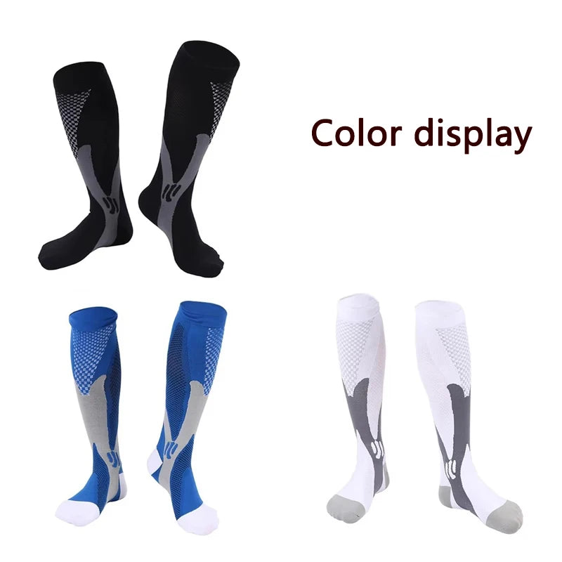 Compression Socks for Preventing Varicose Veins Pain Care Long Socks for Sports Anti Fatigue Compression Socks