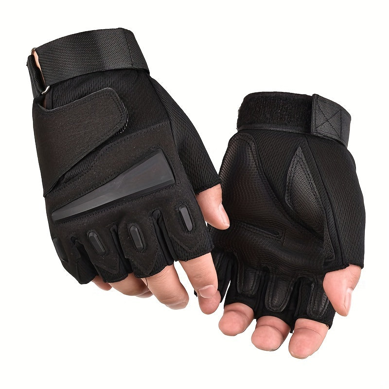 Pair Half Finger Anti-slip Breathable Gym Fitness Cycling Outdoor Sports Gloves for Men and Women