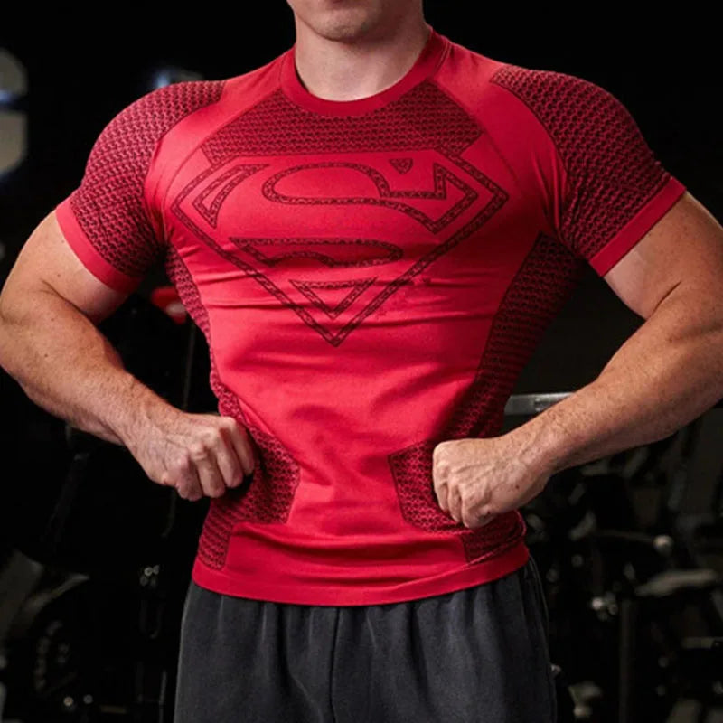 Men's High Elastic Quick Dry Sports T-Shirt – Breathable Gym Tops 2025