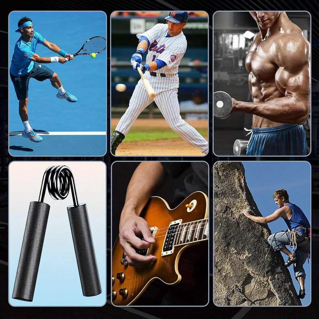 Metal Grip Strength Trainer – Aluminum Hand Gripper for Men & Women