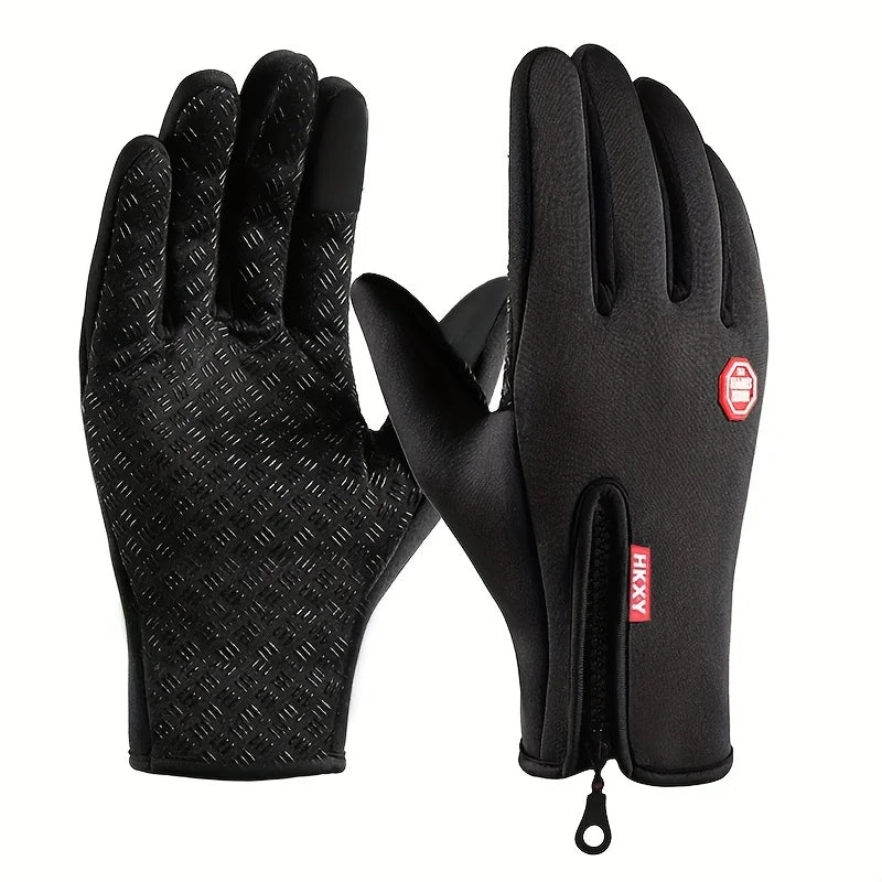 Winter Touchscreen Gloves – Warm Windproof Cycling Gloves