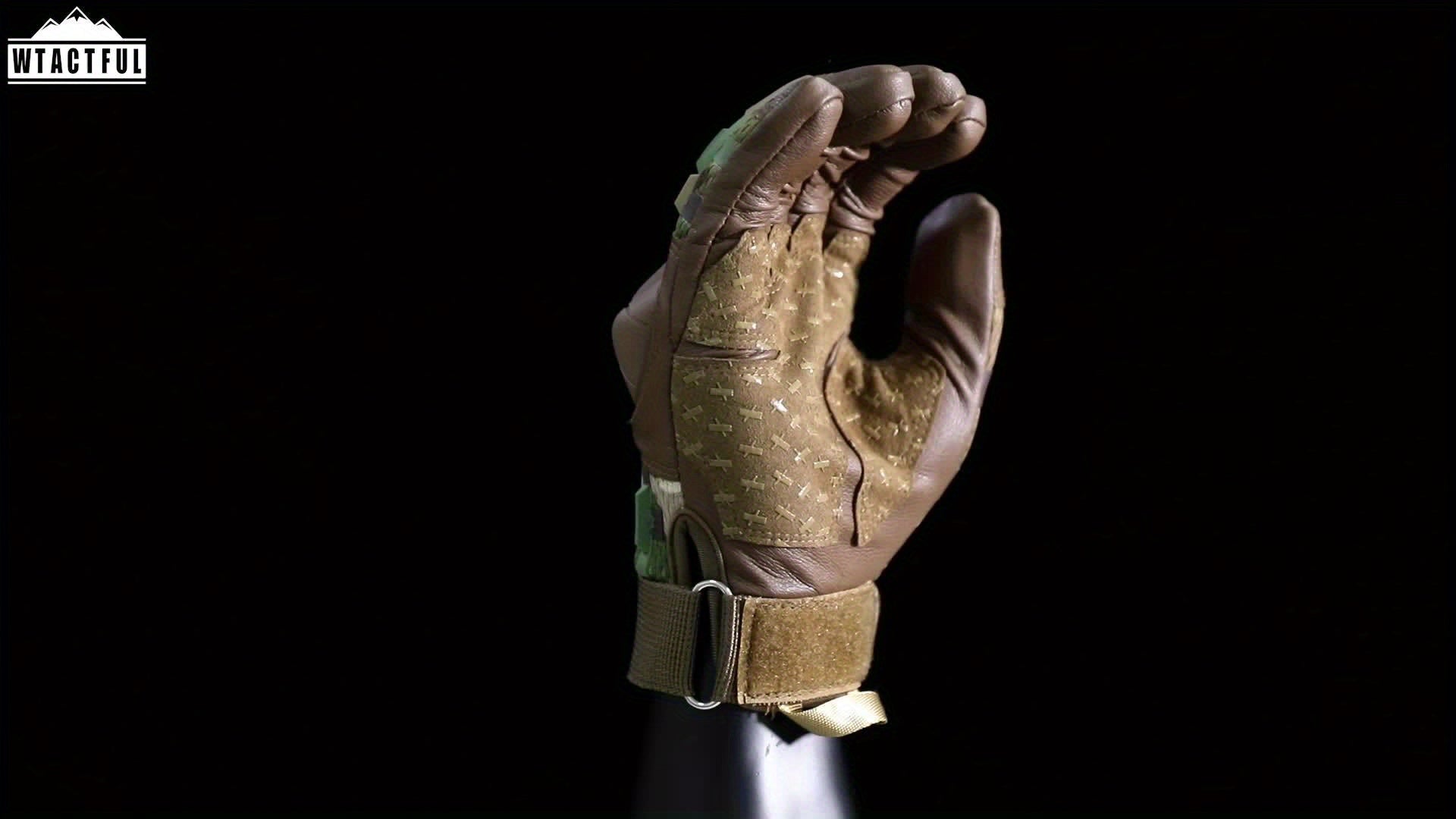 WTACTFUL Breathable Touch Screen Motorcycle Gloves With Hard Shell - Non-Slip, Comfortable Full-Finger Glove For Outdoor Sports Cycling