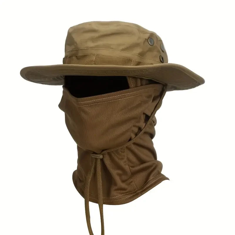 Camouflage Boonie Cap – Foldable Wide Brim Outdoor Hat