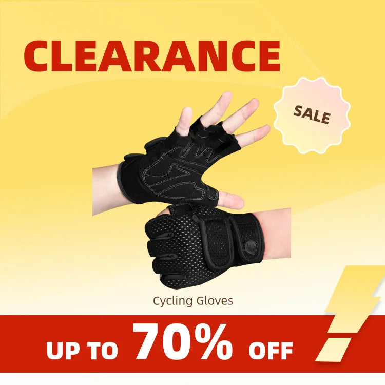 Clearance_MOREOK Workout Gym Gloves Men Women,3MM SBR Pads,Half Finger Weight Lifting Exercise Fitness Gloves for Training,Pull