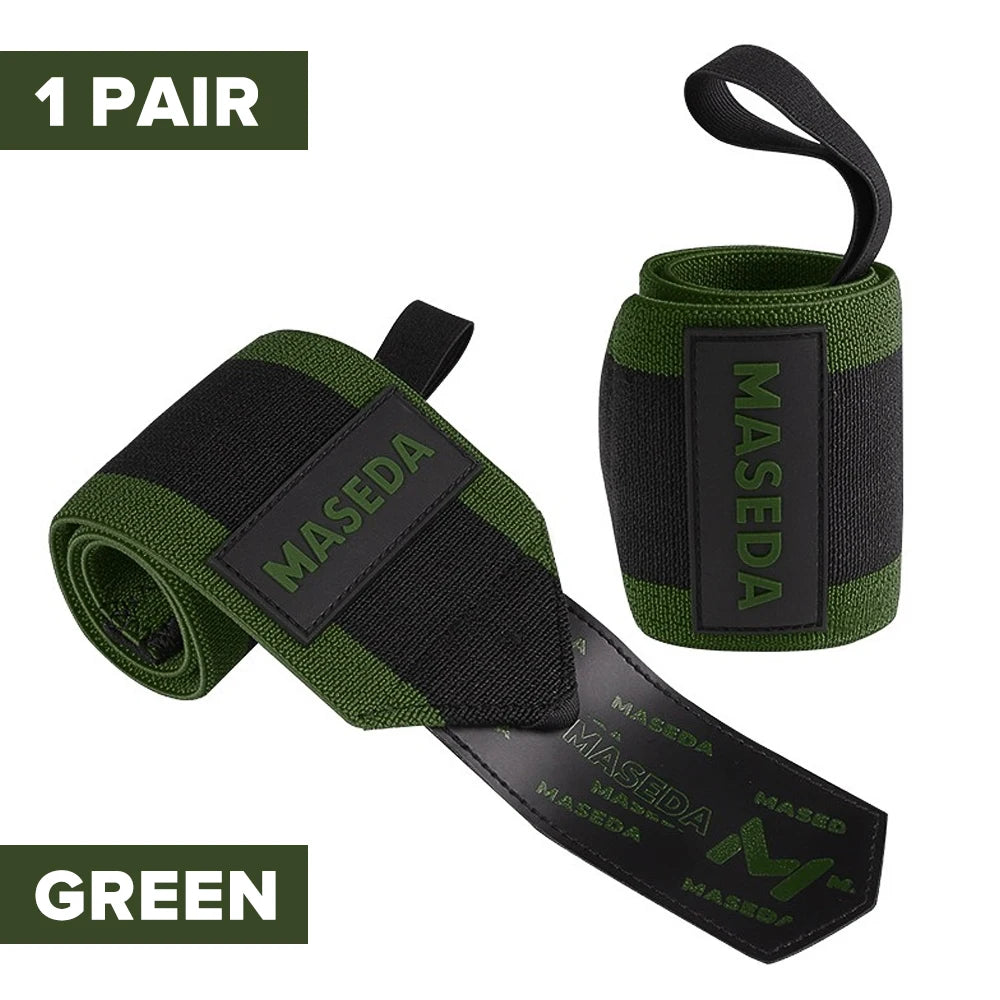 1 Pair Premium Wrist Support Fitness Wristbands Protect Your Wrist During GYM Workouts