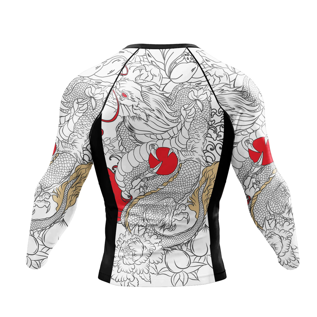 Men's  Tshirt Masculine Long Sleeve Rashguard BJJ jiu jitsu Boxing Jersey