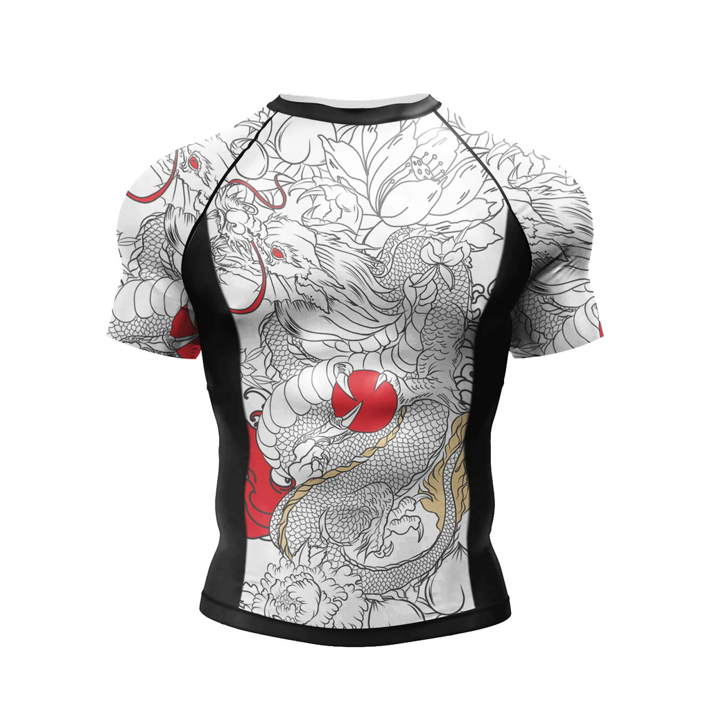 Men's  Tshirt Masculine Long Sleeve Rashguard BJJ jiu jitsu Boxing Jersey
