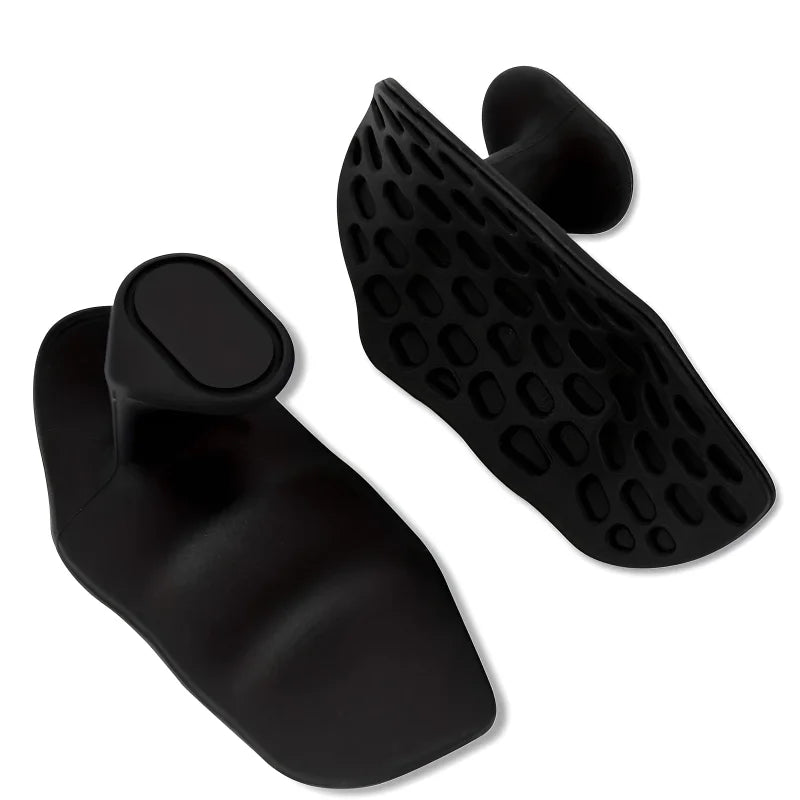 2Pcs Weight Lifting Grips Workout Gloves Flexible Hand Protection