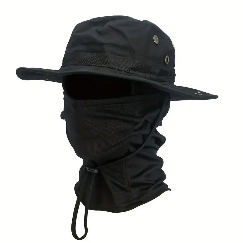 Camouflage Boonie Cap – Foldable Wide Brim Outdoor Hat