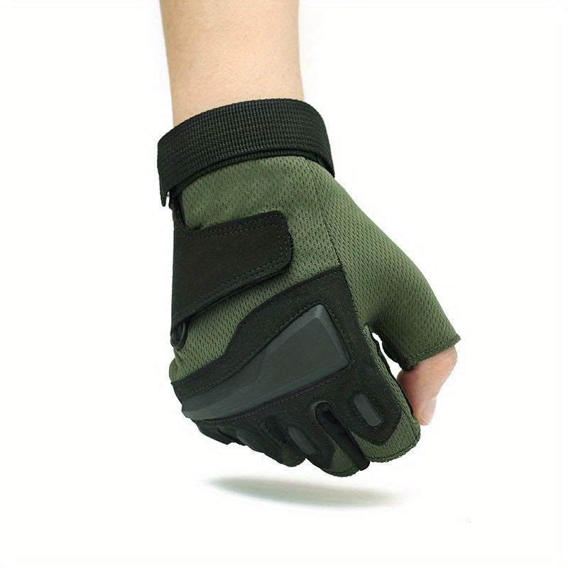 Pair Half Finger Anti-slip Breathable Gym Fitness Cycling Outdoor Sports Gloves for Men and Women