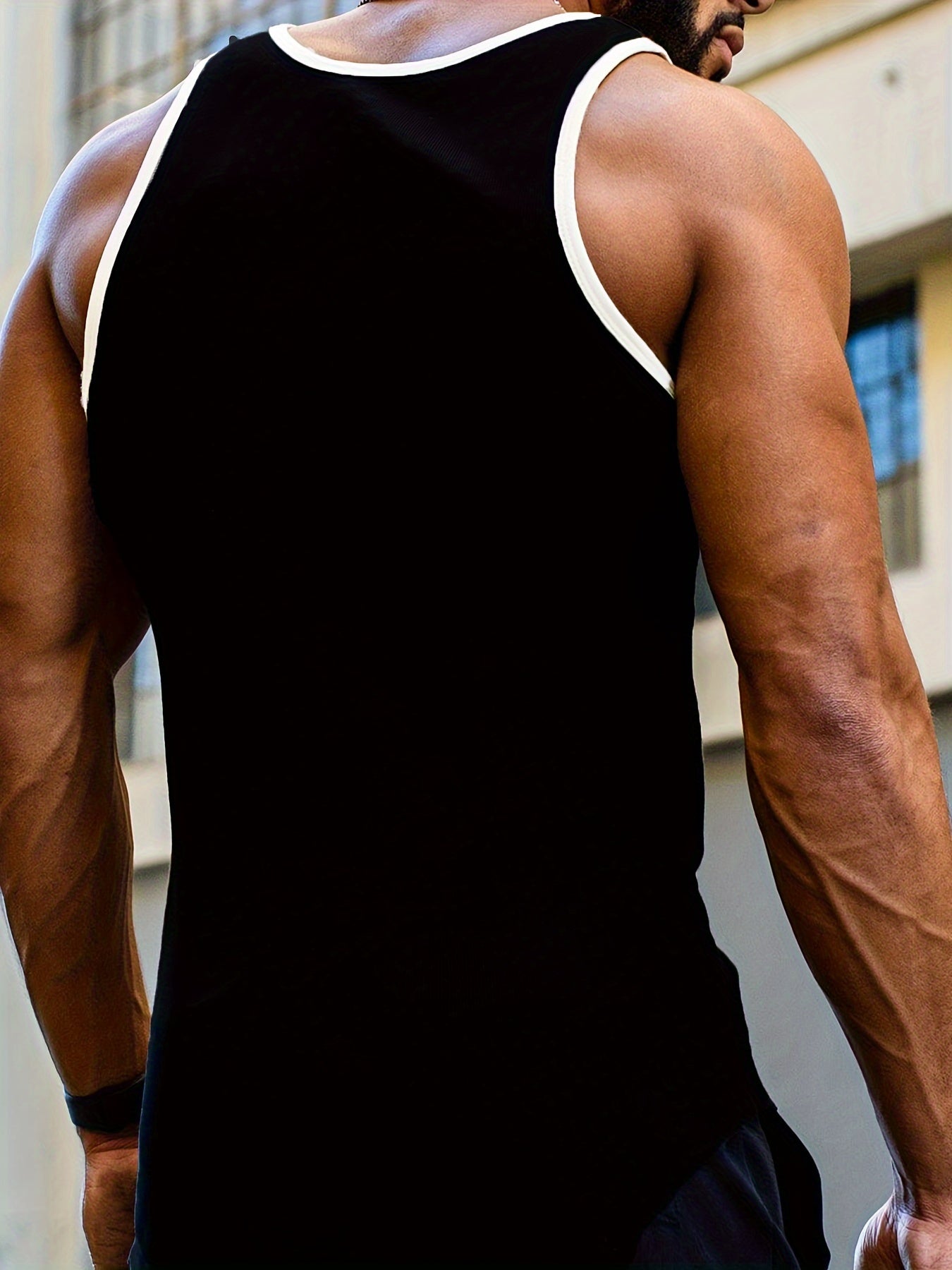 Men's Premium Sleeveless Round Neck Tank Top - Ultra-Lightweight, Breathable, Moisture-Wicking, Quick-Drying Active Undershirt for Summer Gym Fitness, Running, Jogging, Cycling, Yoga, Training, and Outdoor Activities - Perfec