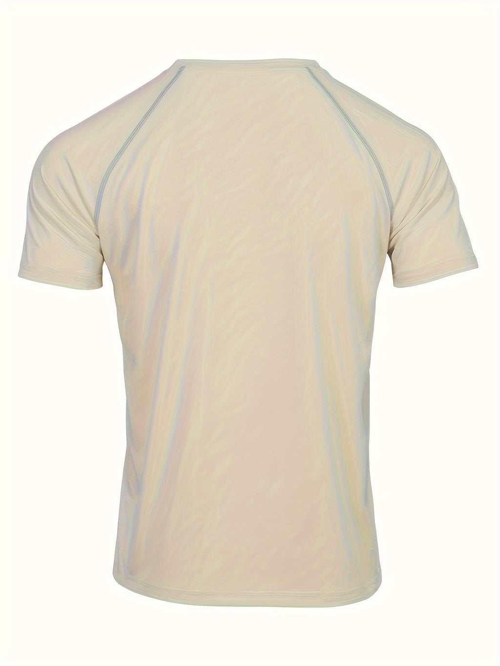 2-Piece Men's Solid Summer Workout Co-ord Set - Quick-Drying, Breathable, Crew Neck T-Shirt & Drawstring Shorts with Pockets, Moisture-Wicking, Lightweight, Comfortable, Perfect for Fitness, Gym, Running, Outdoor Activities