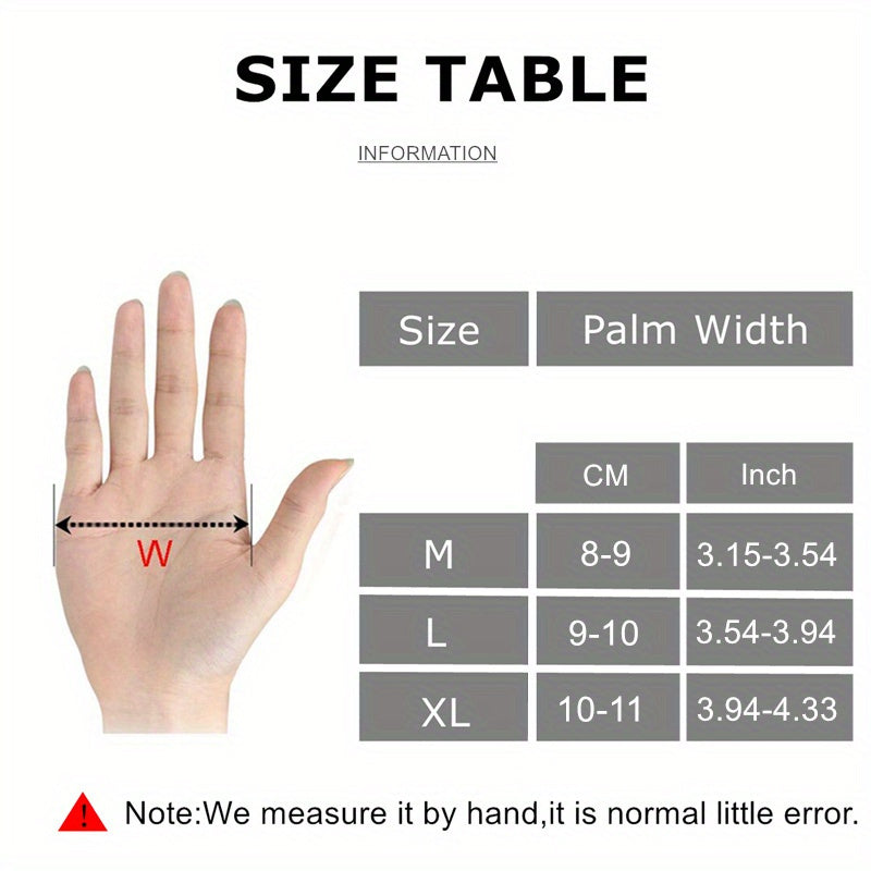 Pair Half Finger Anti-slip Breathable Gym Fitness Cycling Outdoor Sports Gloves for Men and Women