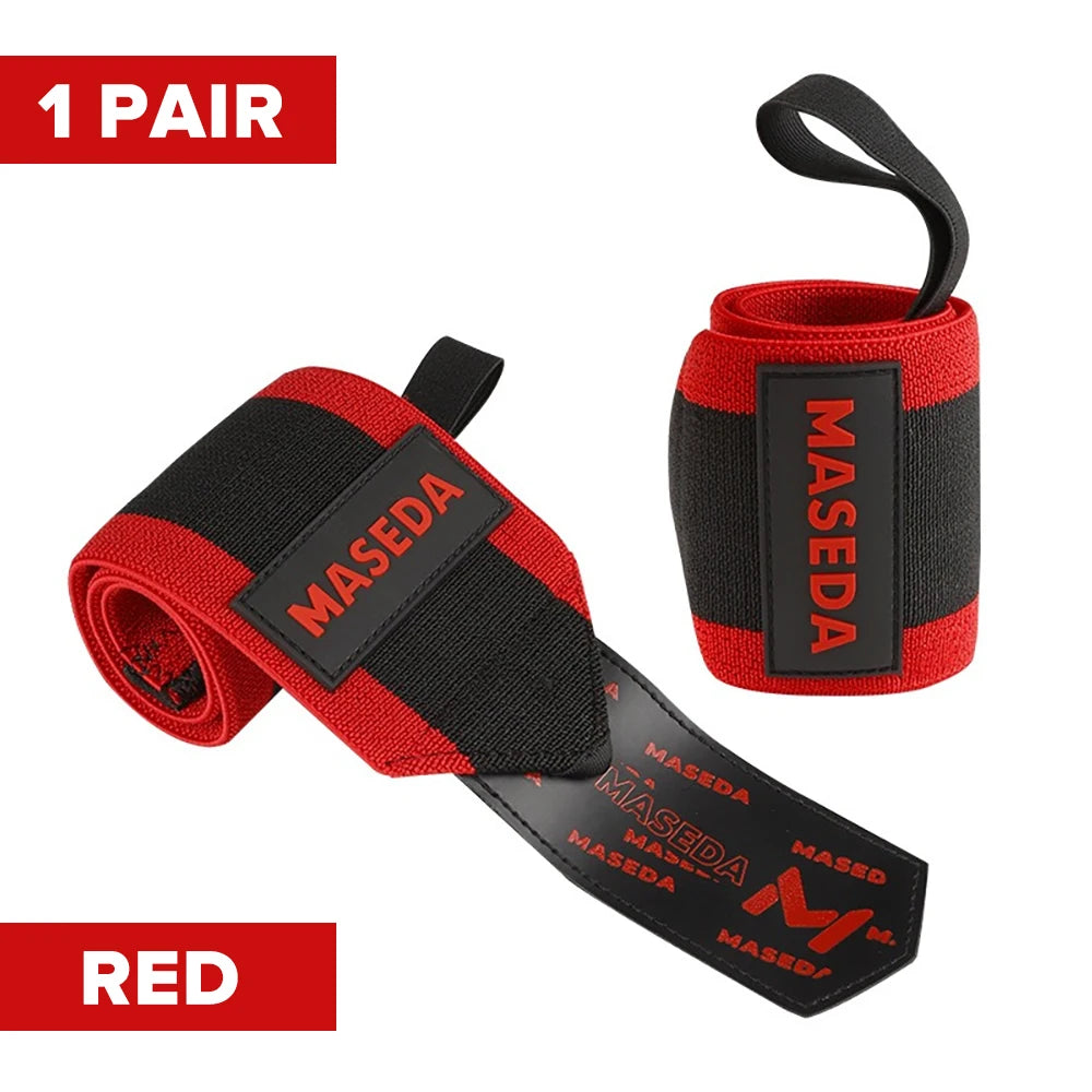1 Pair Premium Wrist Support Fitness Wristbands Protect Your Wrist During GYM Workouts