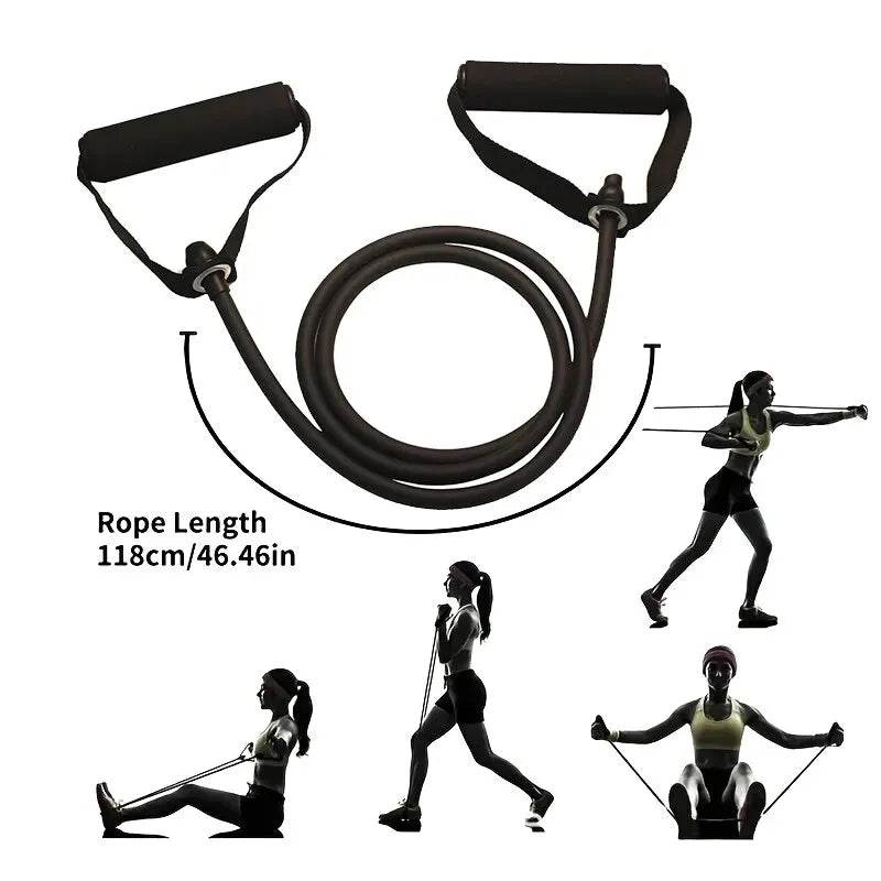 Resistance Bands With Handles – Strength Training Equipment for Home & Gym